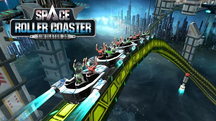 Roller Coaster Simulator Space android App screenshot 7